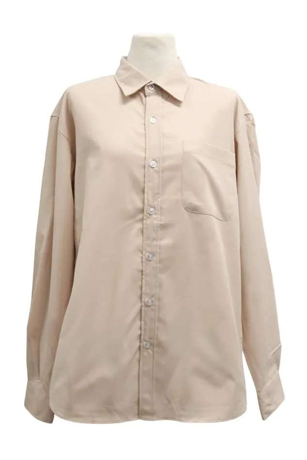 Storets Arden Oversized Shirt 15colors Women Shirts and Blouses
