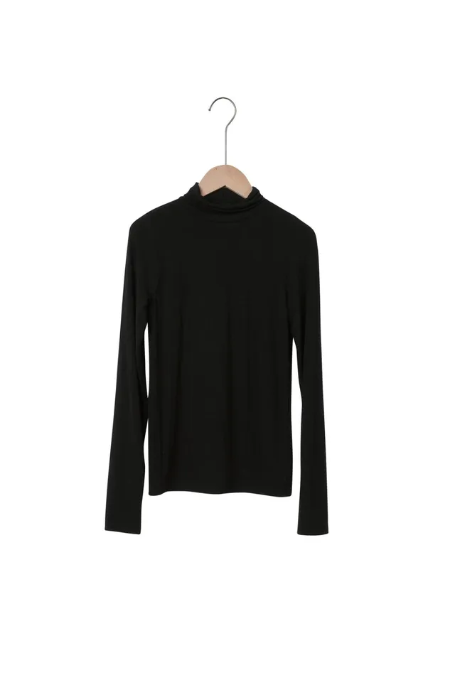 Storets Bella Turtleneck Top WThumbhole Women Tops Storets Bella Turtleneck Top WThumbhole Women Tops