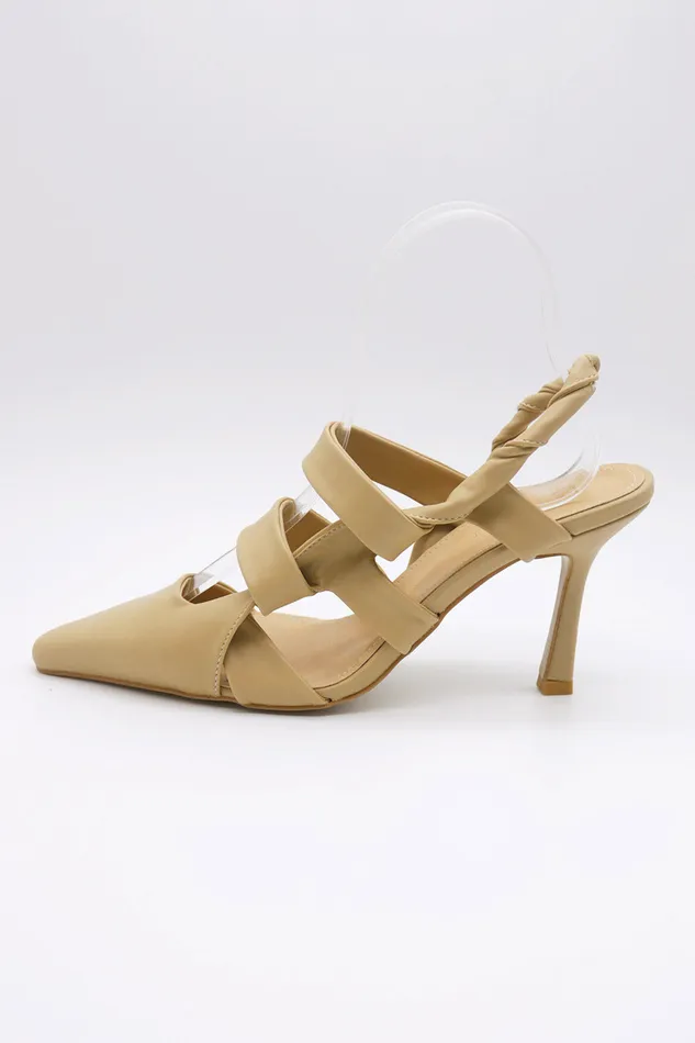 Storets Braelynn Pointy Toe Slingback Pumps Women Shoes