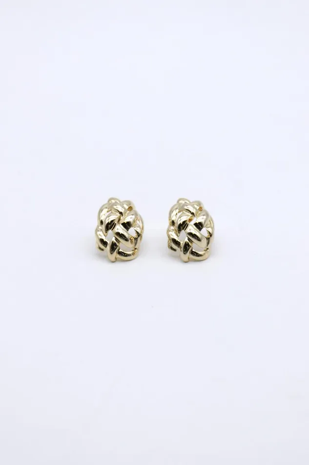Storets Carol Weaving Effect Earring Women Jewelry