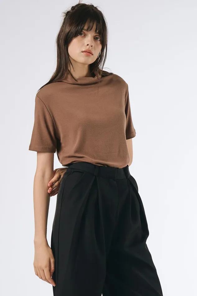 Storets Ella Turtleneck Top Women Tops