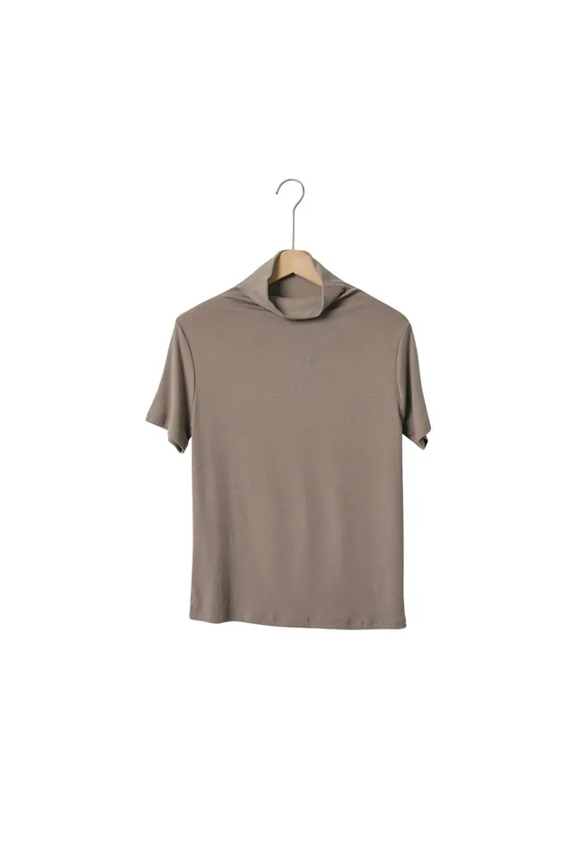 Storets Ella Turtleneck Top Women Tops Storets Ella Turtleneck Top Women Tops