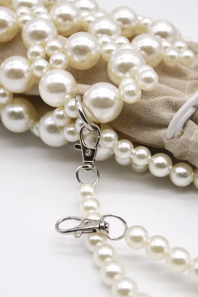 Storets Faux Pearl Beaded Crossbody Bag Women Bags