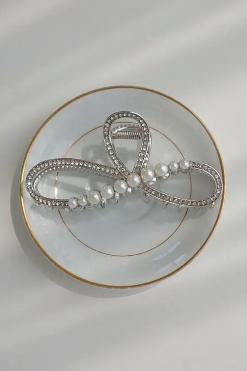 Storets Faux Pearl Hair Claws Women HairandHats