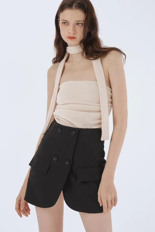 Storets Harper Trench Mini Skirt Women Skirts