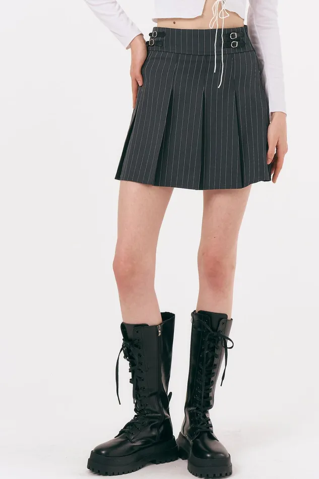 Storets Ivy Striped Tennis Skirt Women Skirts