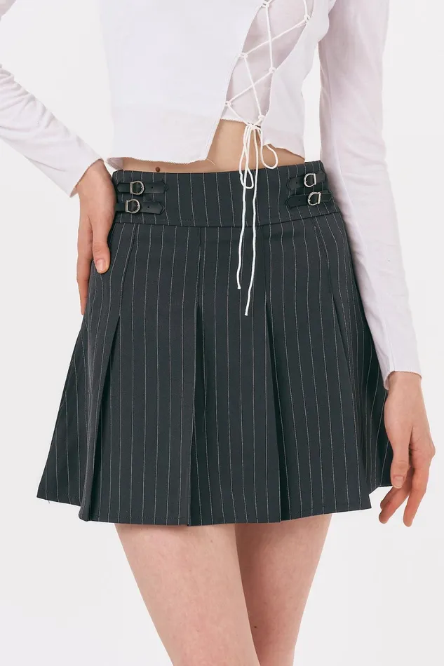 Storets Ivy Striped Tennis Skirt Women Skirts