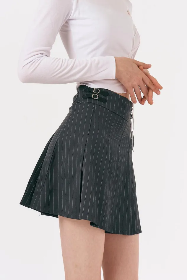 Storets Ivy Striped Tennis Skirt Women Skirts