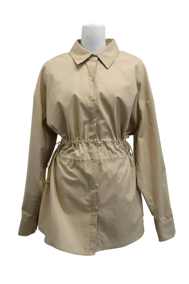 Storets Karen TwoWay Shirt Dress Women Shirt Dresses Storets Karen TwoWay Shirt Dress Women Shirt Dresses