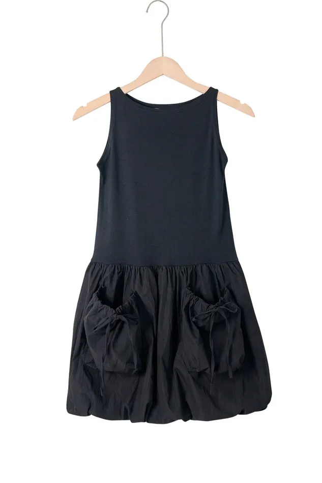 Storets Lara Balloon Hem Dress Women Mini Dresses Storets Lara Balloon Hem Dress Women Mini Dresses