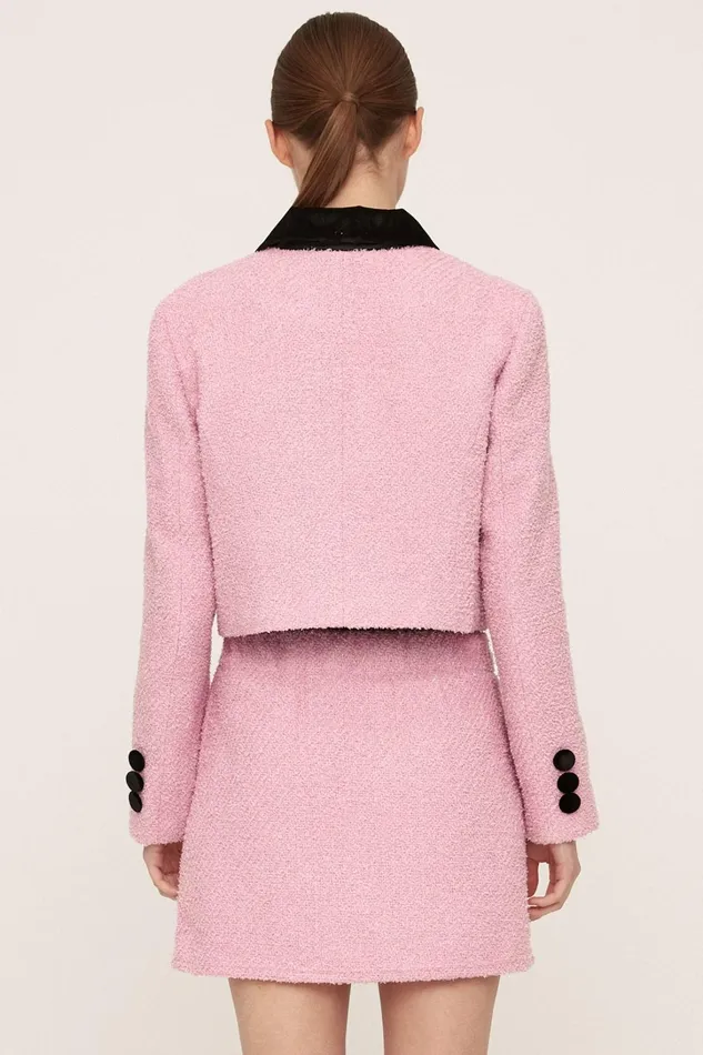 Storets Lola Tweed Jacket And Skirt Set Women Jackets and Coats Storets Lola Tweed Jacket And Skirt Set Women Jackets and Coats