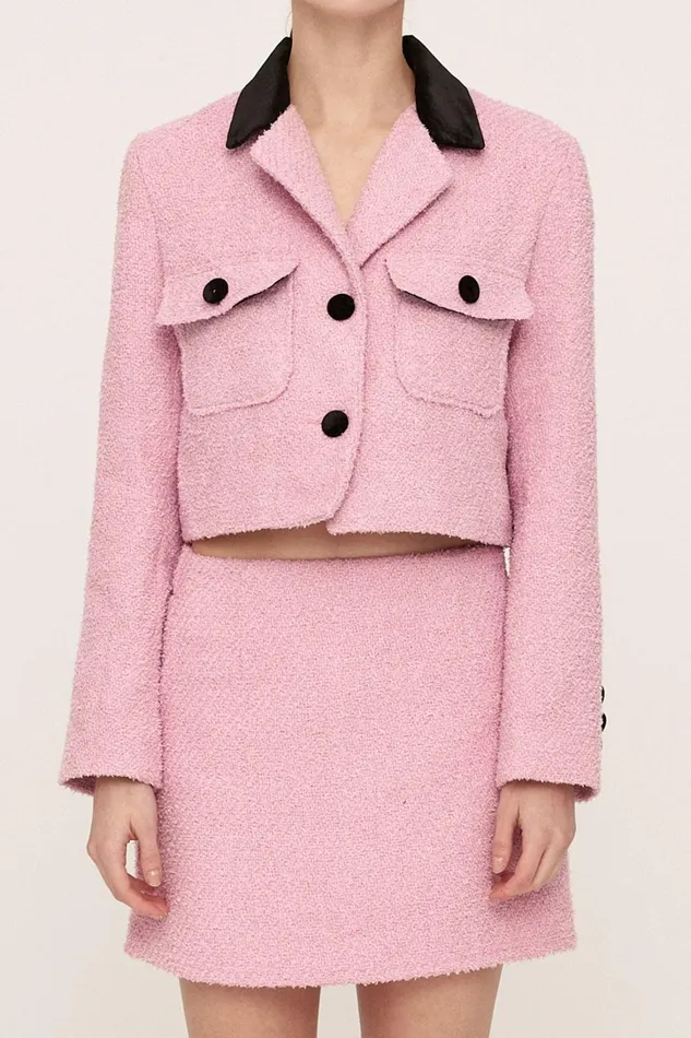 Storets Lola Tweed Jacket And Skirt Set Women Jackets and Coats Storets Lola Tweed Jacket And Skirt Set Women Jackets and Coats