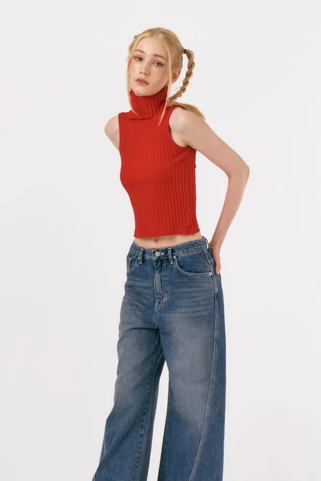 Storets Lucy Ribbed Sleeveless Top Women Tops Storets Lucy Ribbed Sleeveless Top Women Tops