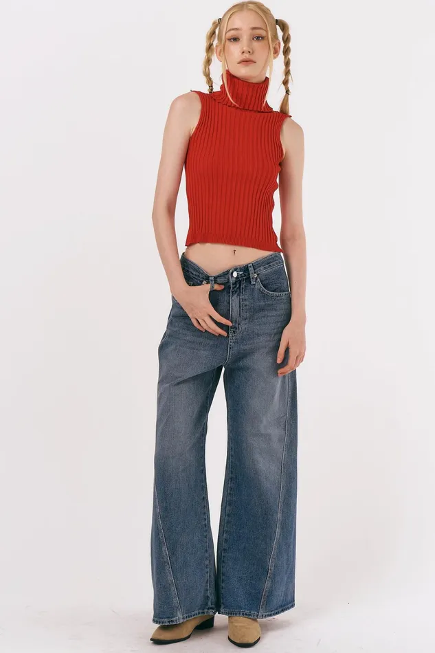 Storets Lucy Ribbed Sleeveless Top Women Tops Storets Lucy Ribbed Sleeveless Top Women Tops