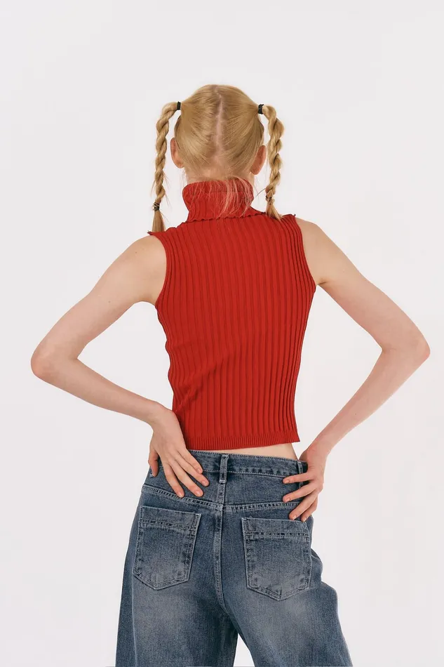 Storets Lucy Ribbed Sleeveless Top Women Tops Storets Lucy Ribbed Sleeveless Top Women Tops