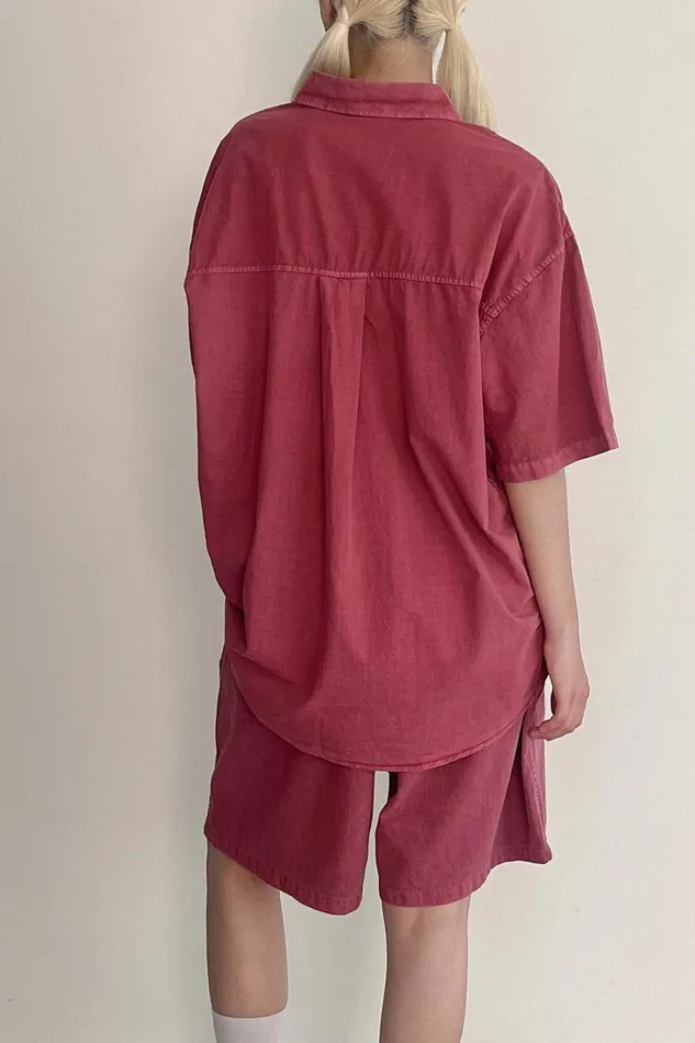 Storets Luna Oversized Washed Shirt Women Shirts and Blouses Storets Luna Oversized Washed Shirt Women Shirts and Blouses