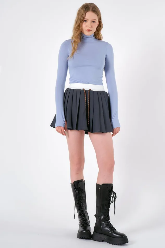 Storets Melody Pleated Mini Skirt Women Skirts Storets Melody Pleated Mini Skirt Women Skirts