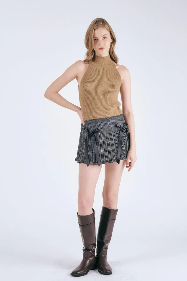 Storets Miley Micro Mini Skirt WBows Women Skirts Storets Miley Micro Mini Skirt WBows Women Skirts