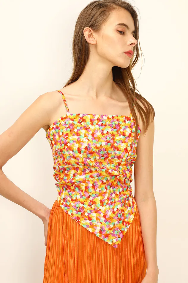 Storets Natalie Tieback Strap Top Women Tops