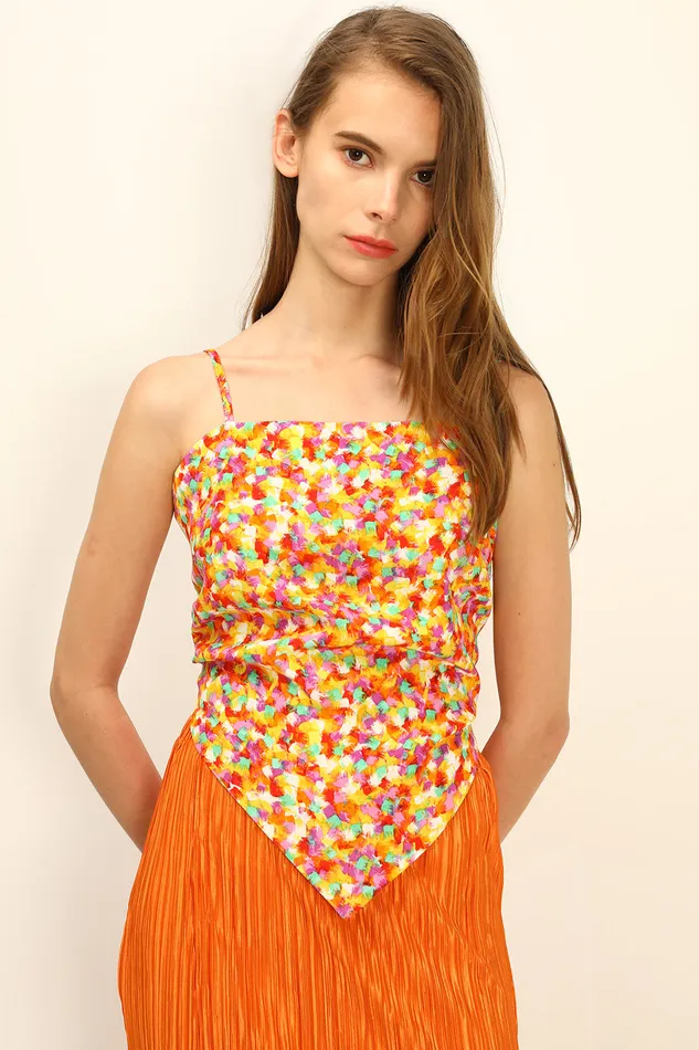 Storets Natalie Tieback Strap Top Women Tops