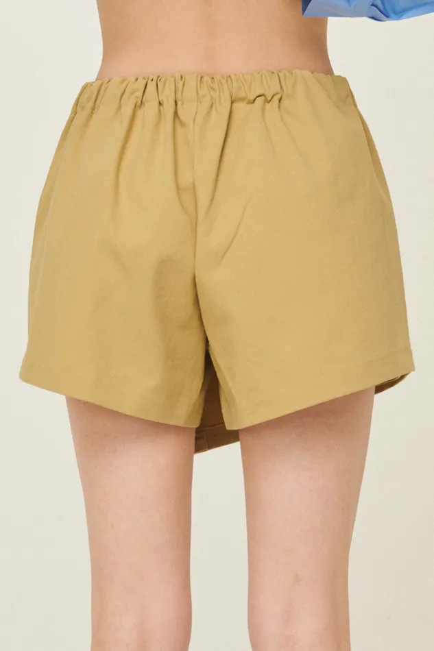 Storets Paige Buttoned Wrap Shorts Women Shorts
