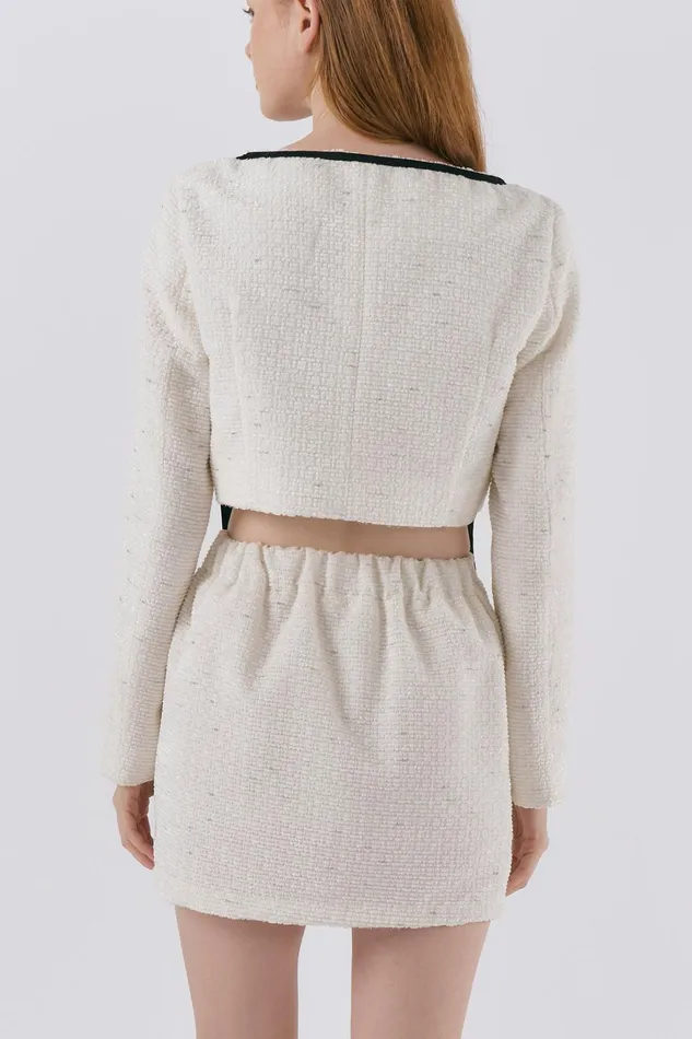 Storets Phia Tweed Skirt Women Skirts Storets Phia Tweed Skirt Women Skirts