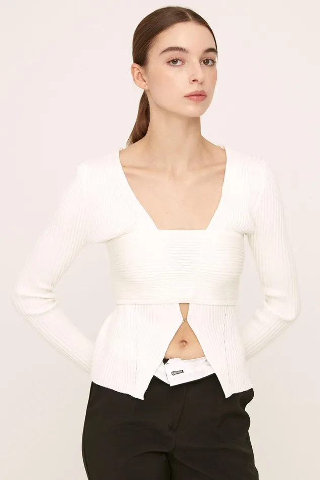 Storets Raleigh Bandeau Top Cardi Set Women Sweaters and Knitwears Storets Raleigh Bandeau Top Cardi Set Women Sweaters and Knitwears