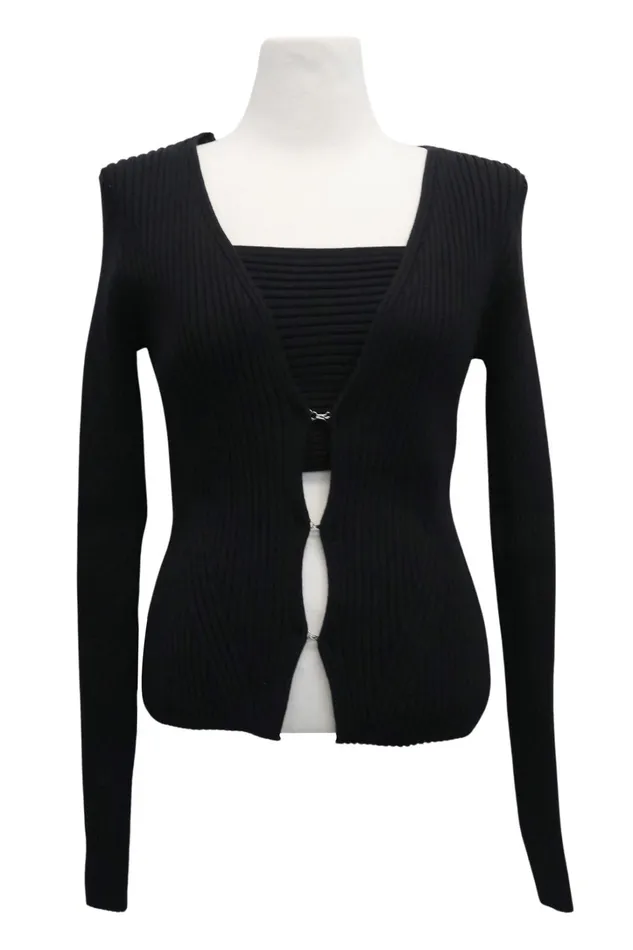 Storets Raleigh Bandeau Top Cardi Set Women Sweaters and Knitwears Storets Raleigh Bandeau Top Cardi Set Women Sweaters and Knitwears