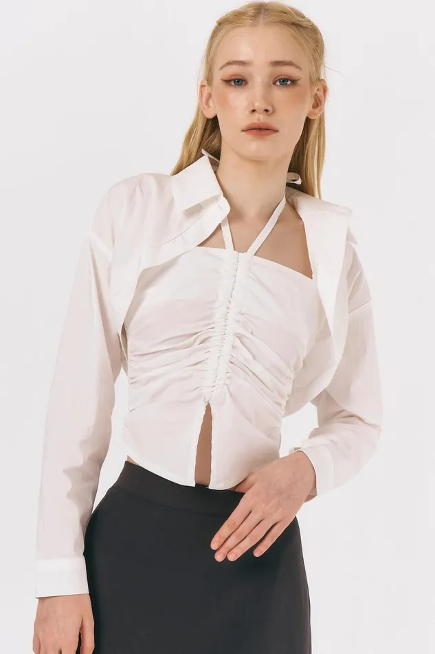 Storets Remie Top And Shirt Set Women Shirts and Blouses