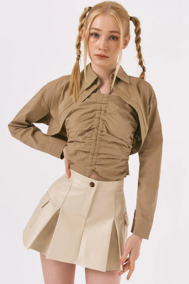 Storets Remie Top And Shirt Set Women Shirts and Blouses
