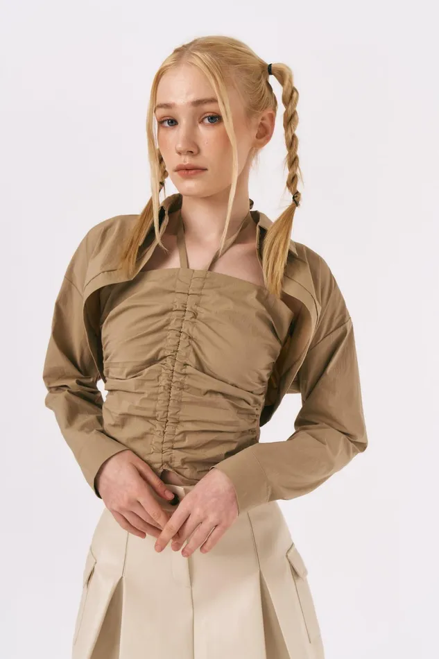 Storets Remie Top And Shirt Set Women Shirts and Blouses
