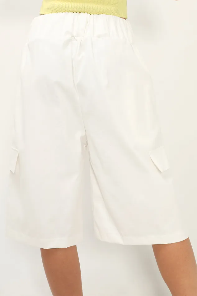 Storets Sabrina Eyelet Cargo Shorts Women Shorts