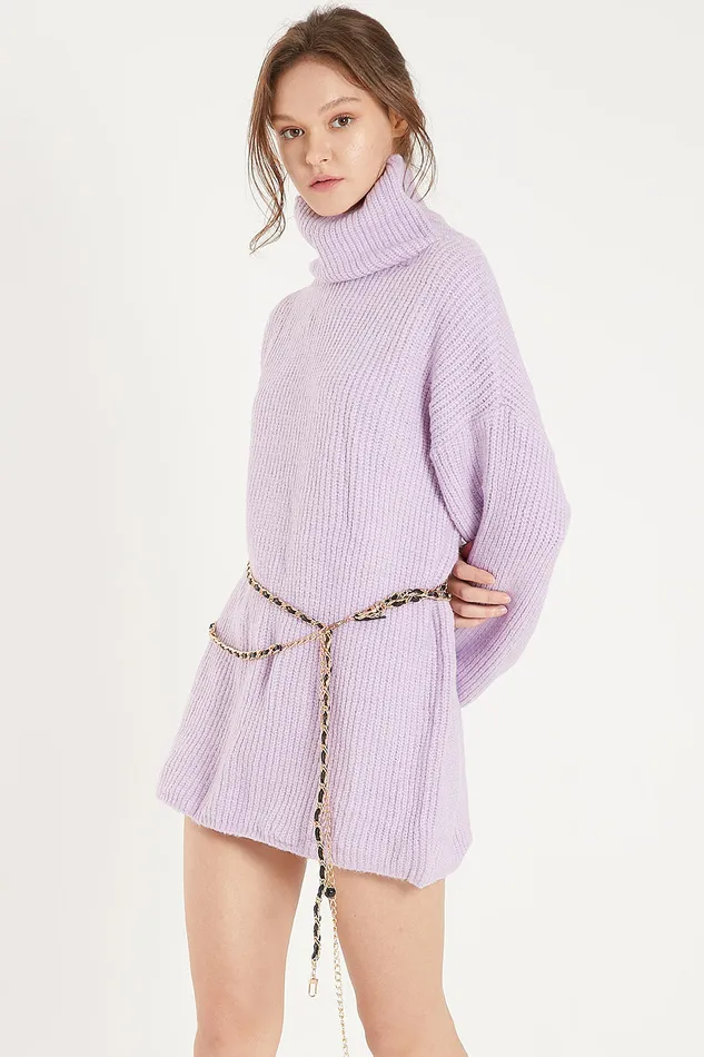 Storets Serena Turtleneck Oversized Sweater Women Sweaters and Knitwears