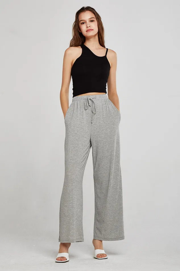 Storets Summer Flare Lounge Pants Women Trousers