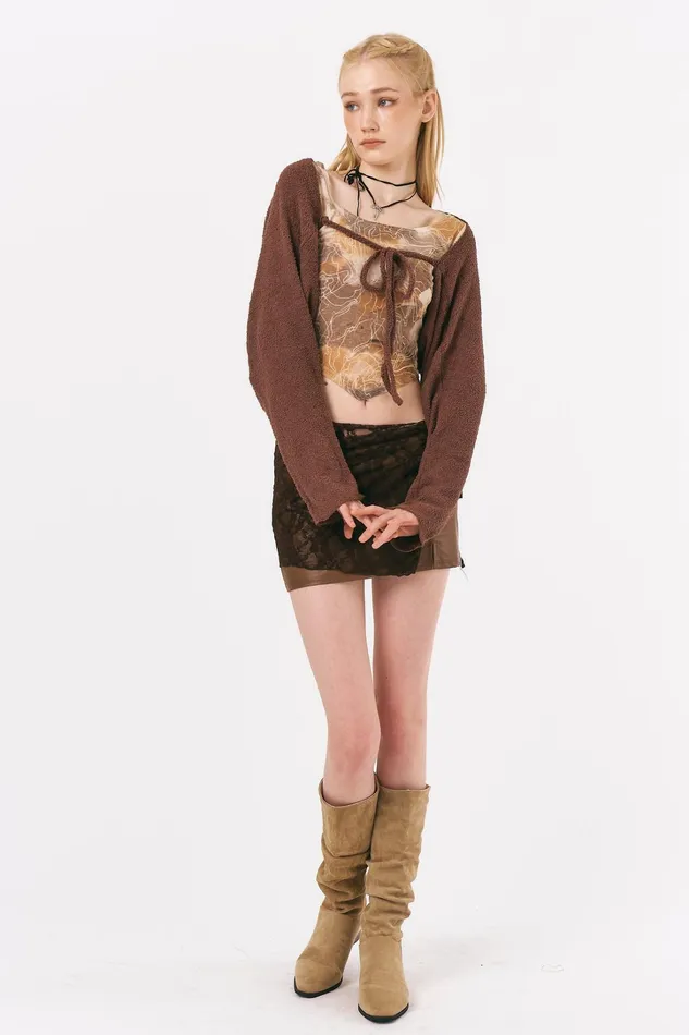 Storets Tammy Boucle Cardi Women Jackets and Coats