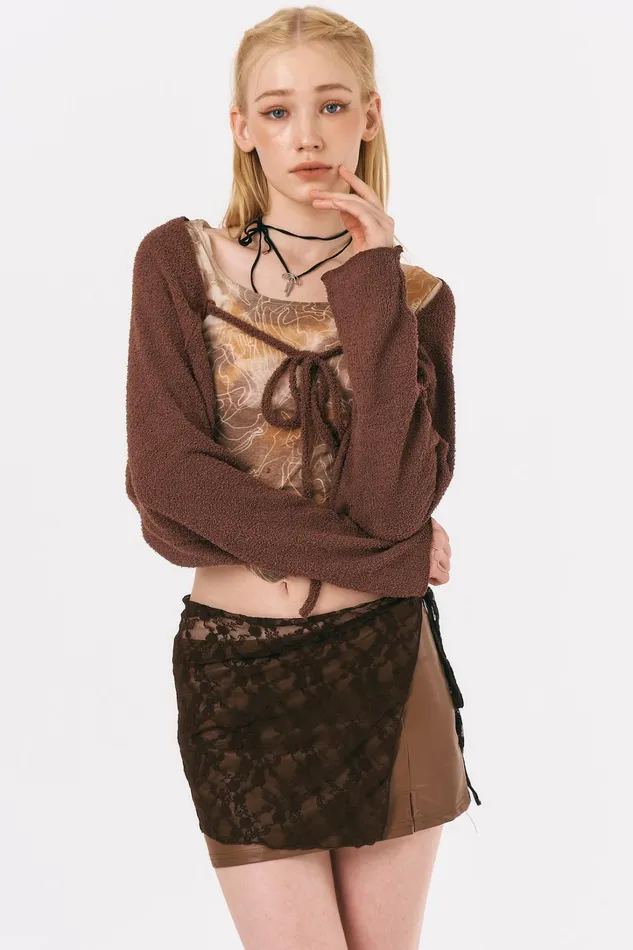 Storets Tammy Boucle Cardi Women Jackets and Coats