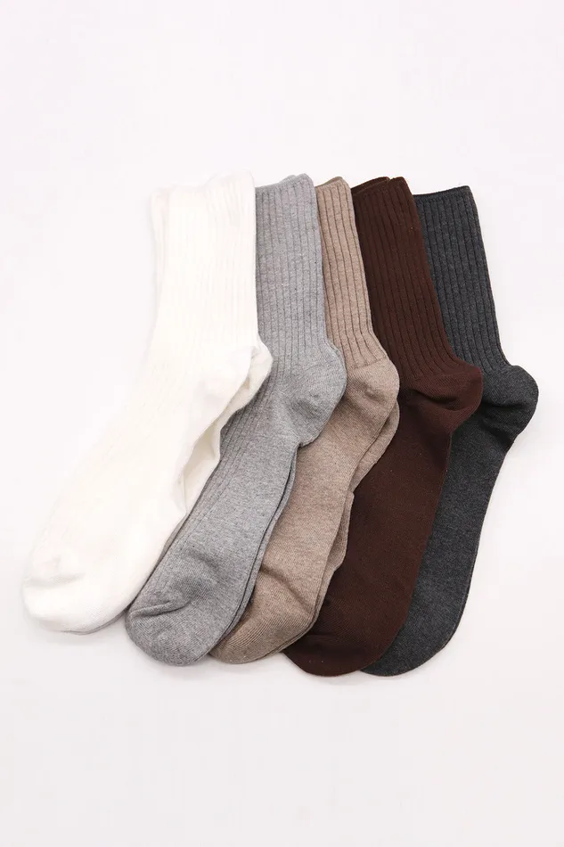 Storets Unisex Ribbed Socks Women Others