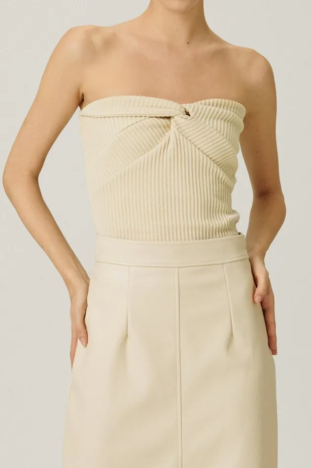 Storets Vivian Strapless Top Women Tops