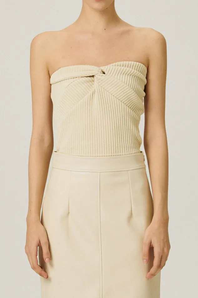 Storets Vivian Strapless Top Women Tops