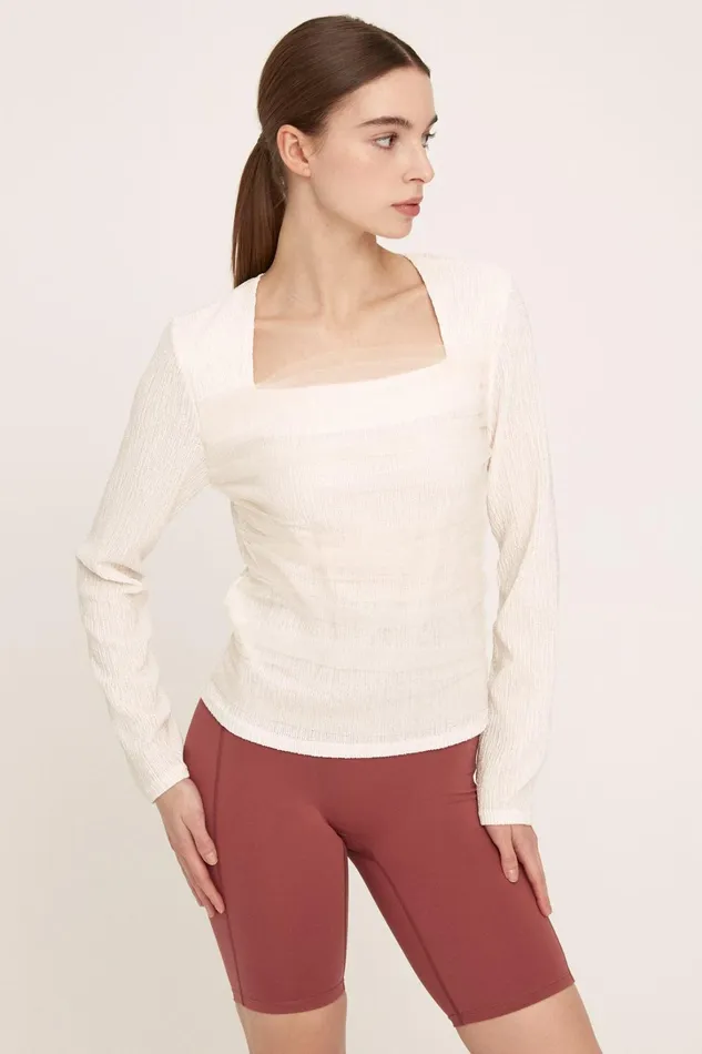 Storets Whitney Mesh Layered Top Women Tops Storets Whitney Mesh Layered Top Women Tops