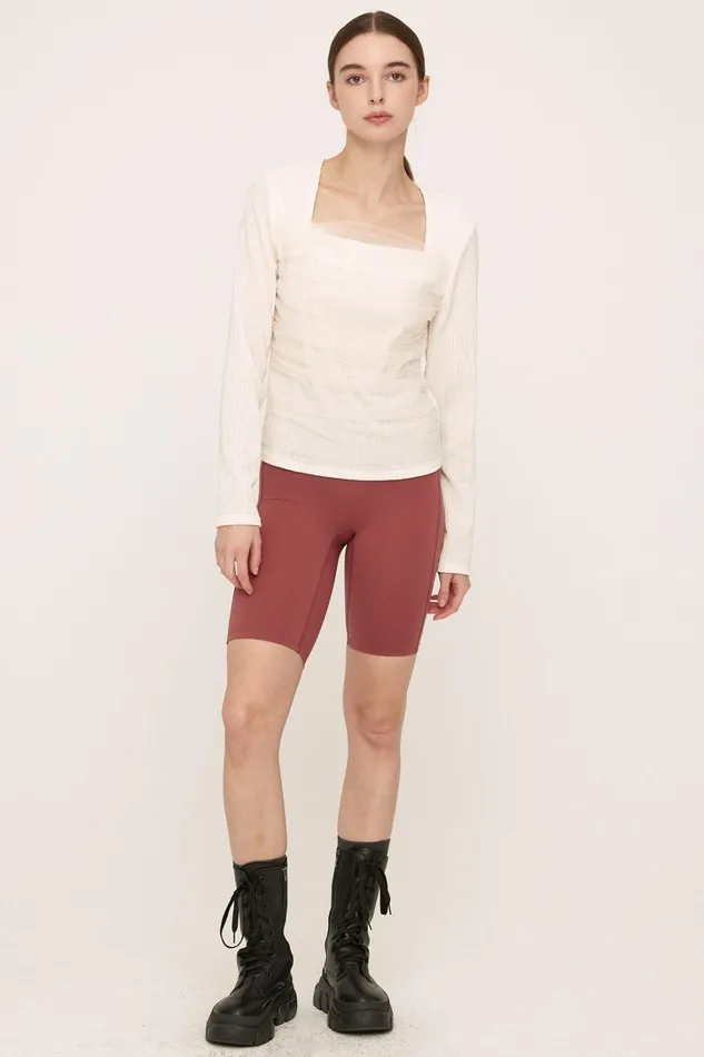 Storets Whitney Mesh Layered Top Women Tops Storets Whitney Mesh Layered Top Women Tops