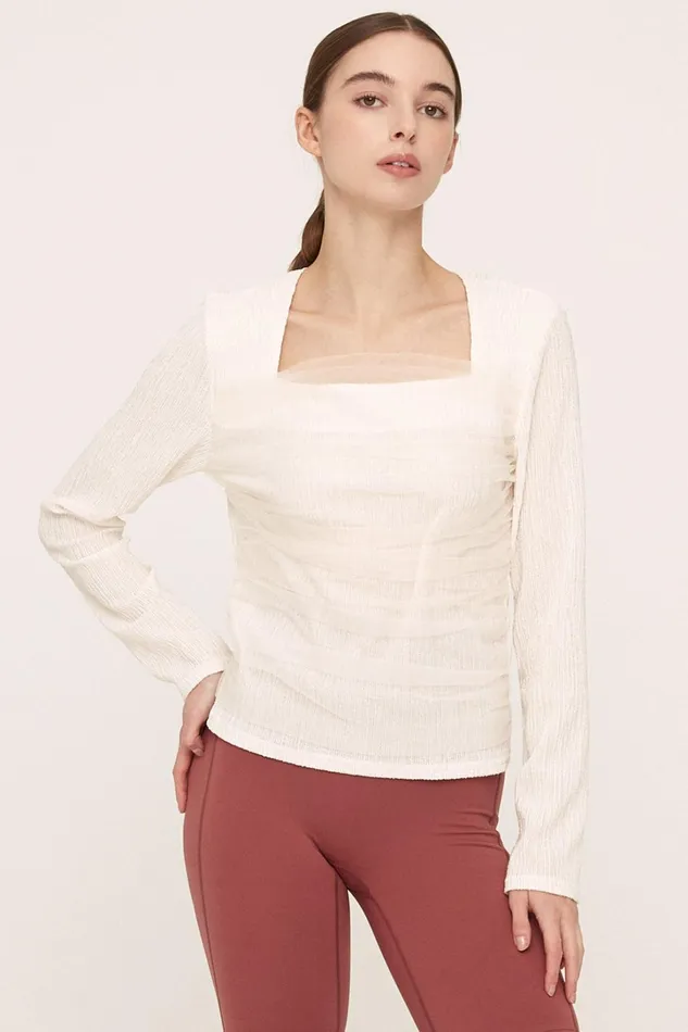 Storets Whitney Mesh Layered Top Women Tops Storets Whitney Mesh Layered Top Women Tops