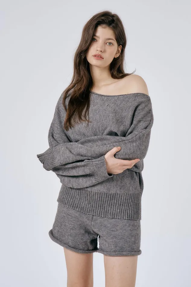 Storets Willow Knitted Top And Shorts Set Women Sweaters and Knitwears Storets Willow Knitted Top And Shorts Set Women Sweaters and Knitwears