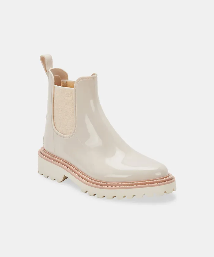 Stormy Rainboots Ivory Patent Stella Women Dolce Vita Boots and Booties