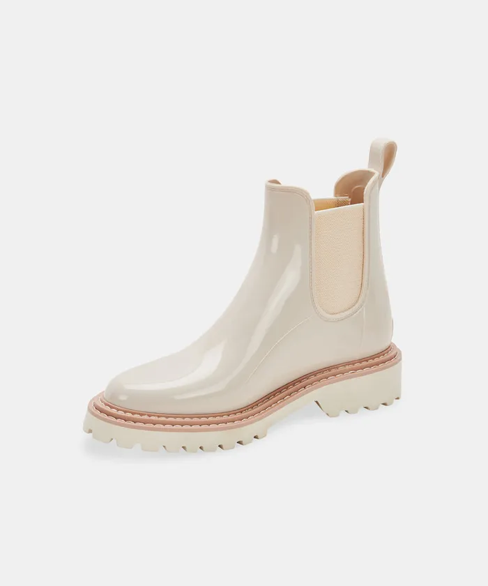 Stormy Rainboots Ivory Patent Stella Women Dolce Vita Boots and Booties