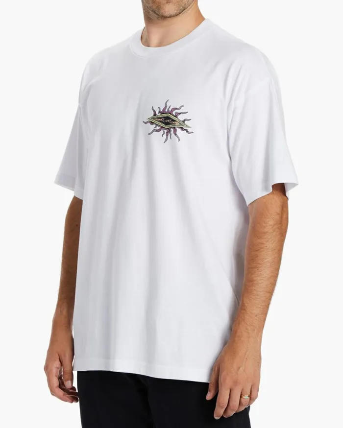 Sun Warp TShirt White Men Billabong TShirts
