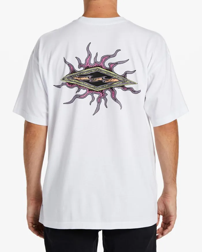Sun Warp TShirt White Men Billabong TShirts