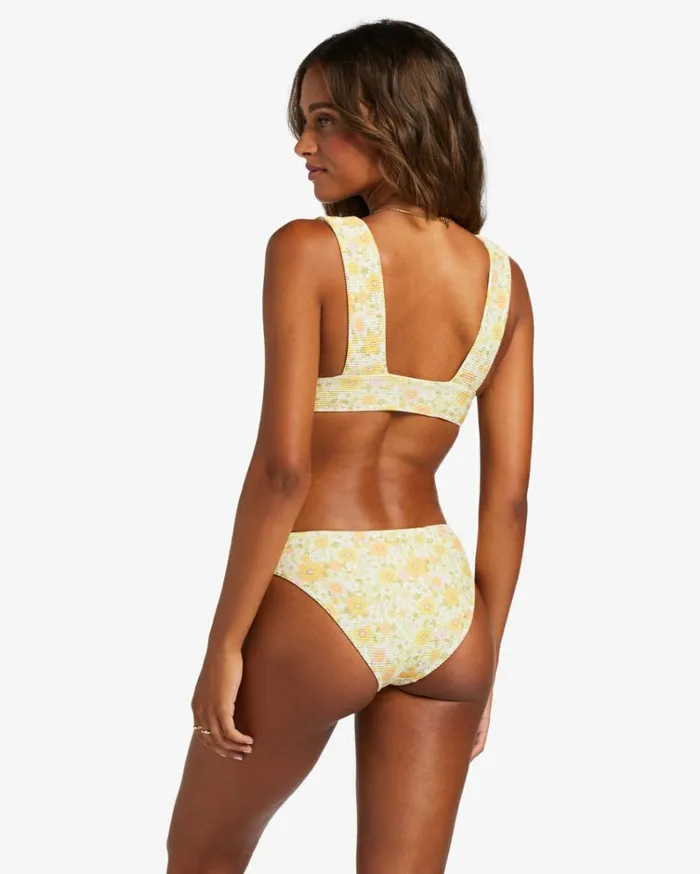 Sun Worshipper Tanlines Plunge Bikini Top Multi Women Billabong Bikinis