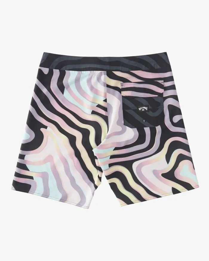 Sundays Airlite Performance 19034 Boardshorts Multi Men Billabong Long Length
