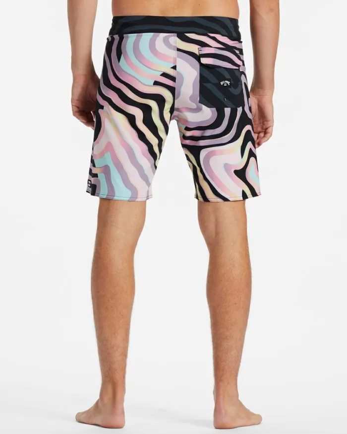 Sundays Airlite Performance 19034 Boardshorts Multi Men Billabong Long Length